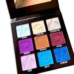 Jeffree Star Blue and Cream Eyeshadow Palette Vibrant Colors